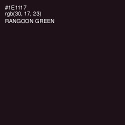 #1E1117 - Rangoon Green Color Image